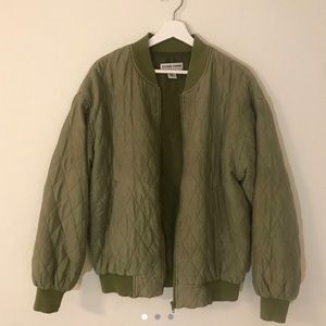 Vintage Silk Bomber